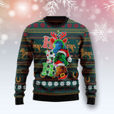 Horse Ho Ho Ho Ugly Christmas Sweater 