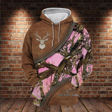 Hunting Gifts Hunting Country Girl All Over Printed US Unisex Size Hoodie