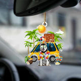 Husky-Nice Summer-Two Sided Ornament