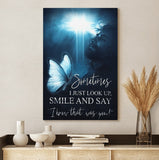 I know that was you Jesus - Matte Canvas