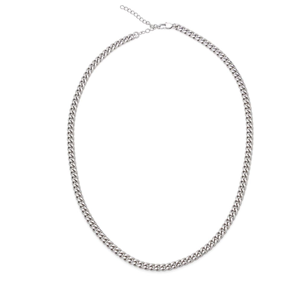 First Father's Day Necklace Gift - Rad BMX Dad Gift from Wife - Cuban Chain Lx132E