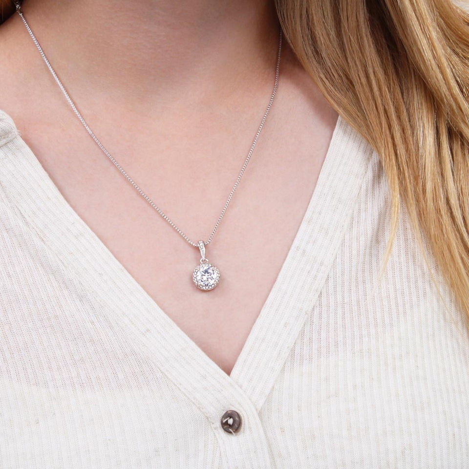 "A Simple Ring" Bestfriend 12th Wedding Anniversary Necklace Gift From Bestie BFF Soul Sister Eternal Hope Pendant Jewelry Box