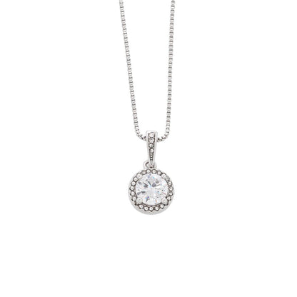 "Searching For No More" Loving Soulmate Necklace Gift From Boyfriend Bestfriend Eternal Hope Pendant Jewelry Box Anniversary Valentines Birthday