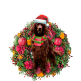Godmerch- Ornament- Irish Setter Christmas Ornament, Happy Christmas Ornament, Car Ornament
