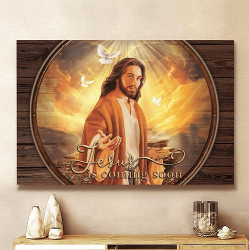 Jesus is coming Jesus Christ - Matte Canvas