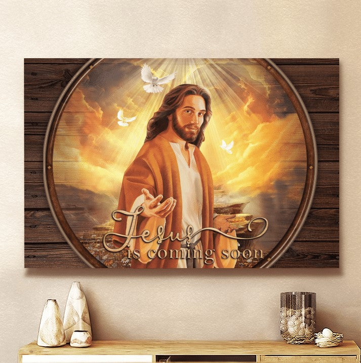 Jesus is coming Jesus Christ - Matte Canvas