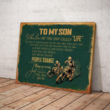 Remember The Ride Goes On Canvas And Poster, Canvas Prints, Wall Decor Visual Art Gift Father's Day