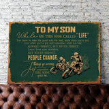 Remember The Ride Goes On Canvas And Poster, Canvas Prints, Wall Decor Visual Art Gift Father's Day