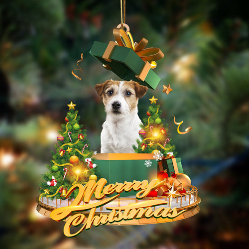 Ornament- Jack RusselI Terrier-Christmas Gifts&dogs Hanging Ornament, Happy Christmas Ornament, Car Ornament