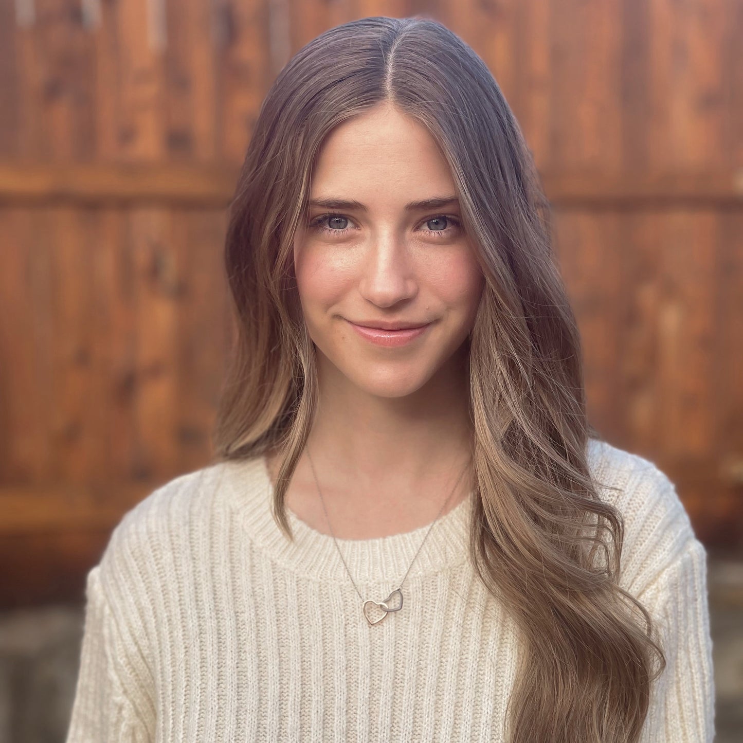 Interlocking Hearts Necklace- To Our Granddaughter, Eternal Love,  Gift For Birthday, Christmas, Mother's Day