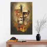Jesus The Lion of Judah - Matte Canvas