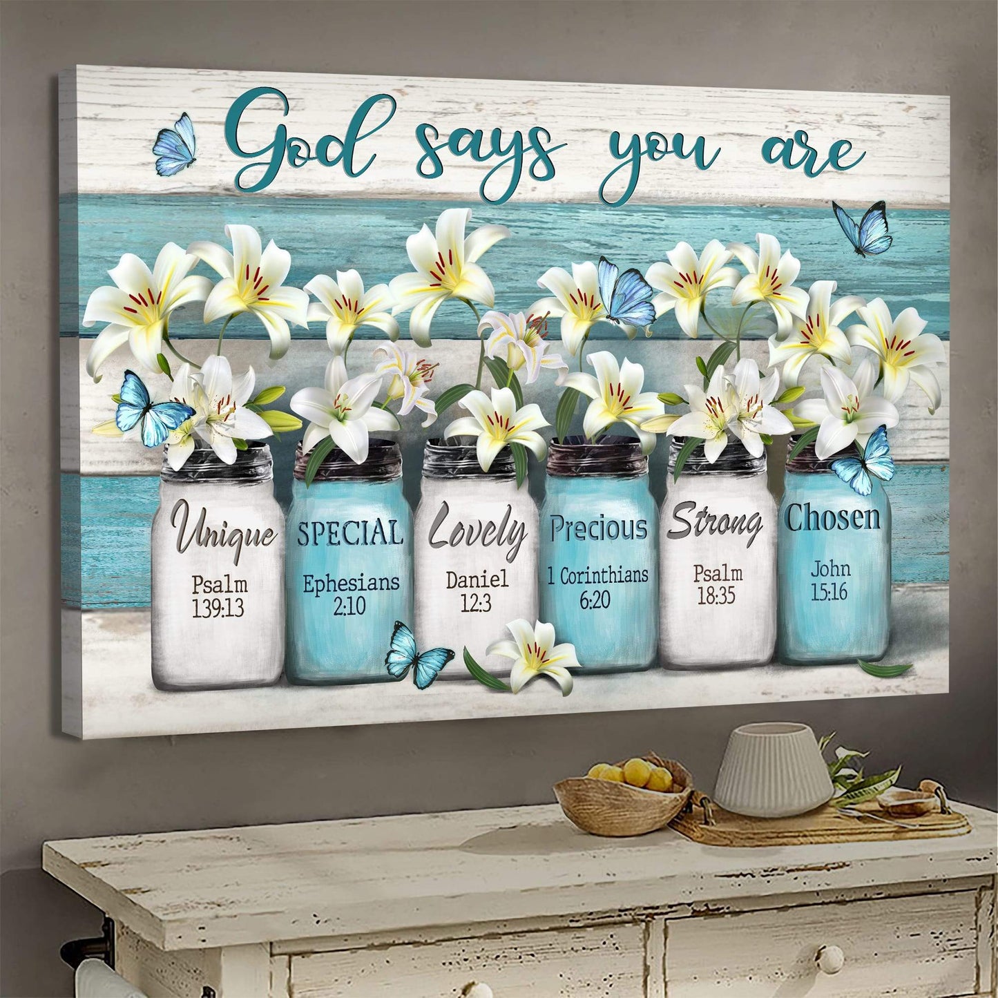 God says you are - Matte Canvas