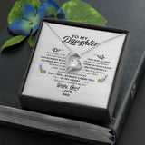 My Baby Girl Forever Love Necklaces Gift For Daughter From Dad