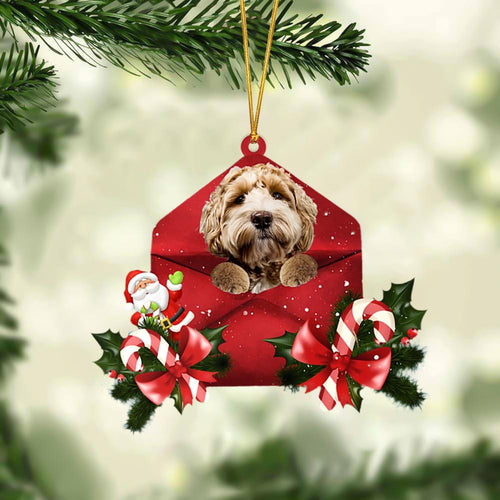 Labradoodle Christmas Letter Ornament Dog Christmas Decoration