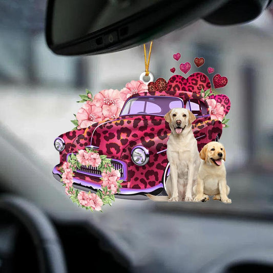 Labrador Retriever-Make My Life-Two Sided Ornament