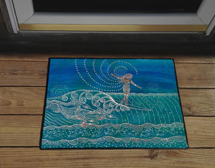 Lady Slider Door Mat