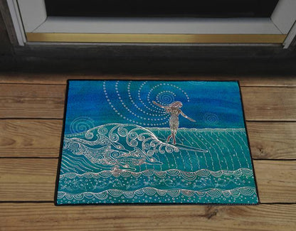 Lady Slider Door Mat