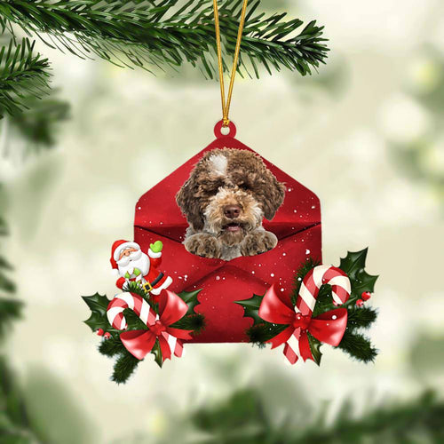 Lagotto Romagnolo Christmas Letter Ornament Dog Christmas Decoration