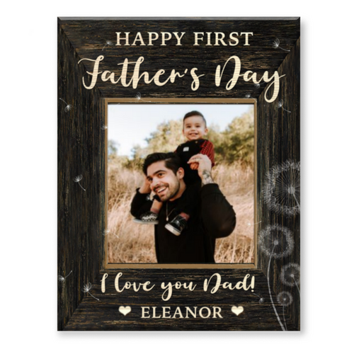 Personalized Gift For New Dad, First Father’s Day Gift For Him, Photo Gift From Unborn Baby, Happy Father’s Day Present
