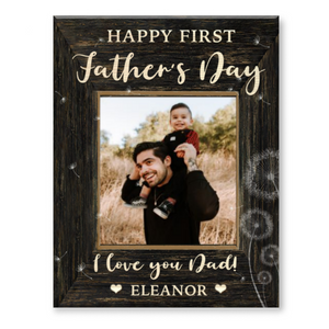 Personalized Gift For New Dad, First Father’s Day Gift For Him, Photo Gift From Unborn Baby, Happy Father’s Day Present