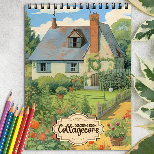 Cottagecore Coloring Book
