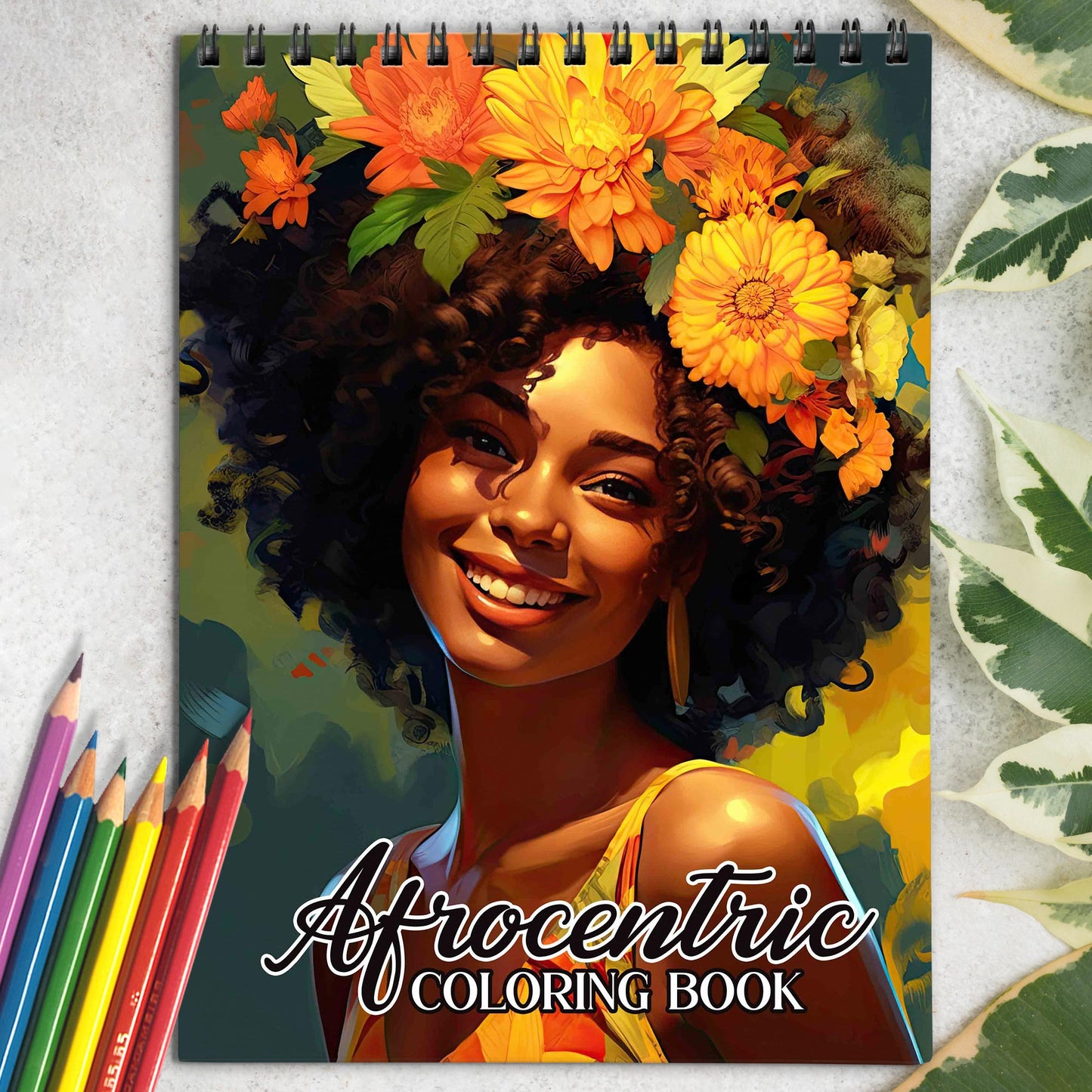 Afrocentric Coloring Book: Unleash Your Creativity with 30 Vibrant Coloring Pages, Showcasing the Beauty and Richness of Afrocentric Culture