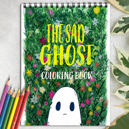 The Sad Ghost Coloring Book