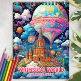 Whimsical World Coloring Book