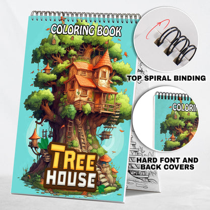 Tree House Coloring Book