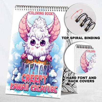 Creepy Kawaii Creature Coloring Book