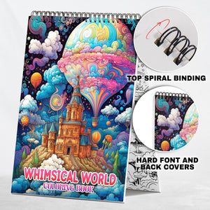 Whimsical World Coloring Book