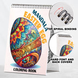 Mandala Easter Egg Coloring Book