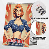 Pin-Up Girls Coloring Book