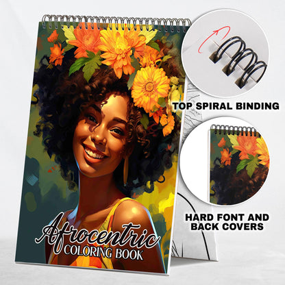Afrocentric Coloring Book: Unleash Your Creativity with 30 Vibrant Coloring Pages, Showcasing the Beauty and Richness of Afrocentric Culture