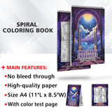 Imaginary Entrances Spiral Bound Coloring Book: Enjoy 30 Coloring Pages of Imaginary Entrances for Creative Souls to Unleash Inspiration