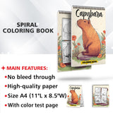 Capybara Coloring Book