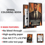 Mister African American Spiral Bound Coloring Book: 30 Captivating Coloring Pages of Distinguished African American Men for a Stylish and Artistic Journey