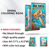 Sea Turtle Coloring Book