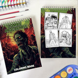 Zombie Apocalypse Spiral Bound Coloring Book: 30 Charming Coloring Pages for Coloring Enthusiasts to Embrace the Gruesome and Tense Atmosphere of the Post-Apocalyptic Era