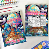 Whimsical World Coloring Book