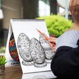 Mandala Easter Egg Coloring Book