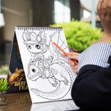 Baby Dragon Trainer Spiral-Bound Coloring Book: 30 Alluring Pages for Fantasy and Art Fans to Color and Celebrate the Excitement and Wonder of this Extraordinary World