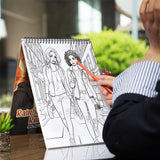 Rainbow Lesbian Romance Spiral Bound Coloring Book: 30 Charming Pages Filled with Heartfelt Moments of Rainbow Lesbian Romance