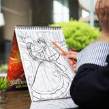 Ballroom Dance Spiral Coloring Book: 30 Whimsical Coloring Pages of Ballroom Dancing