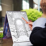 Imaginary Entrances Spiral Bound Coloring Book: Enjoy 30 Coloring Pages of Imaginary Entrances for Creative Souls to Unleash Inspiration