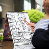 Grandmother's Kitchen Spiral-Bound Coloring Book: 30 Mesmerizing Coloring Pages for Vintage and Food Art Fans to Explore the Fascinating World of Grandmother's Kitchen 