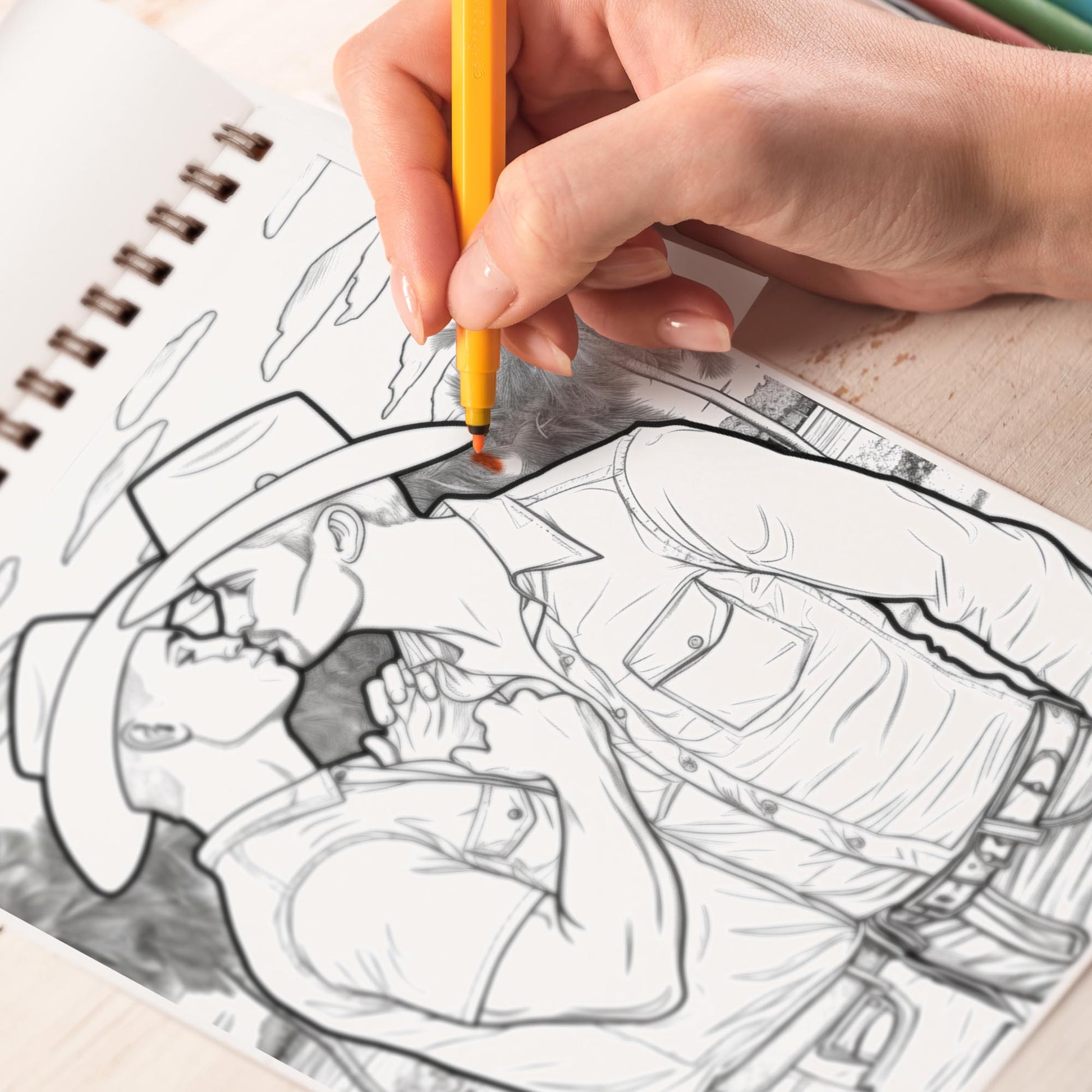 Ardent Gay Love Spiral Bound Coloring Book: 30 Heartwarming Coloring Pages, Filled with Passion and Affection