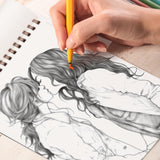 Lesbian Love Spiral Coloring Book: 30 Serene Coloring Pages, Featuring Lesbian Couples in Harmonious and Loving Embrace