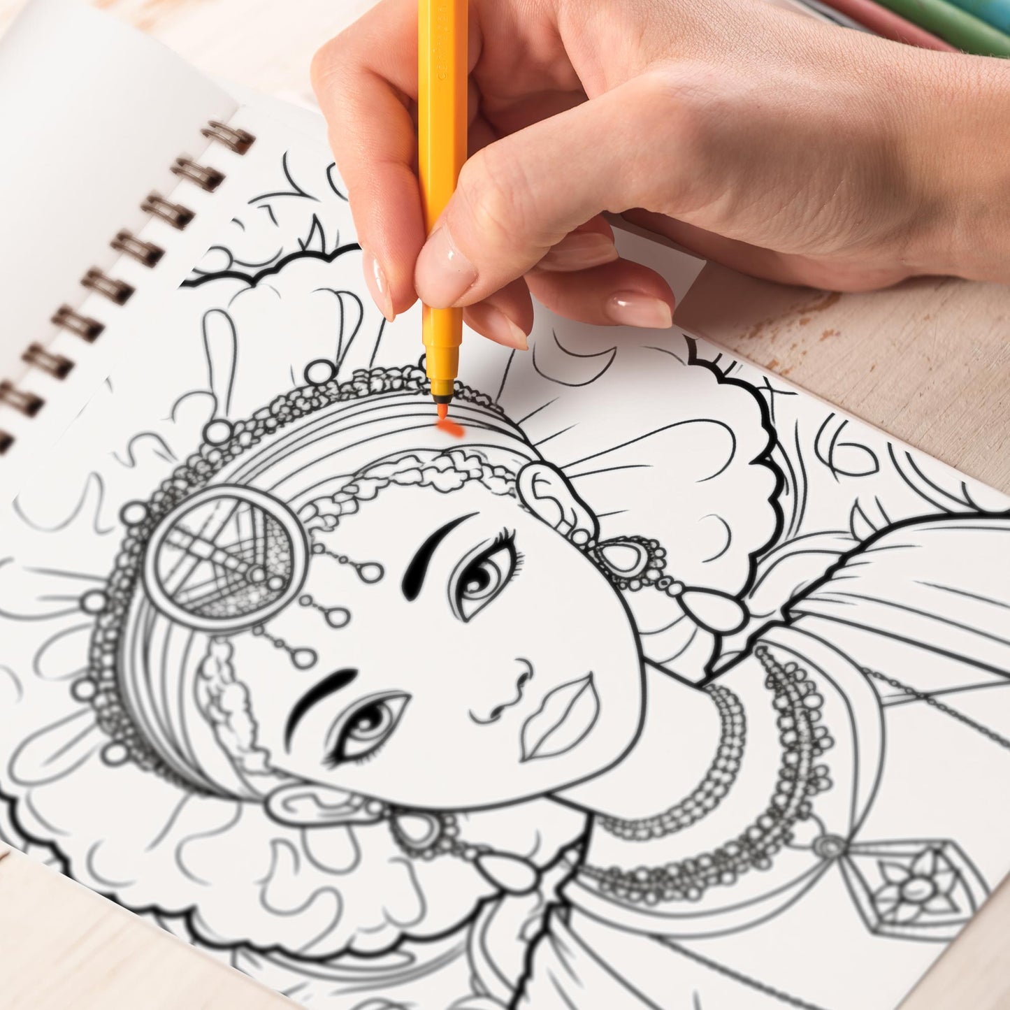 Afrocentric Coloring Book: Unleash Your Creativity with 30 Vibrant Coloring Pages, Showcasing the Beauty and Richness of Afrocentric Culture