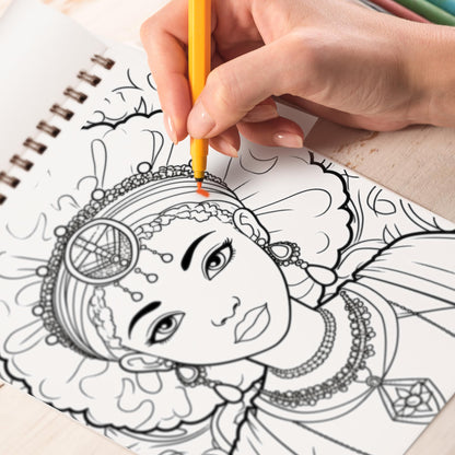 Afrocentric Coloring Book: Unleash Your Creativity with 30 Vibrant Coloring Pages, Showcasing the Beauty and Richness of Afrocentric Culture